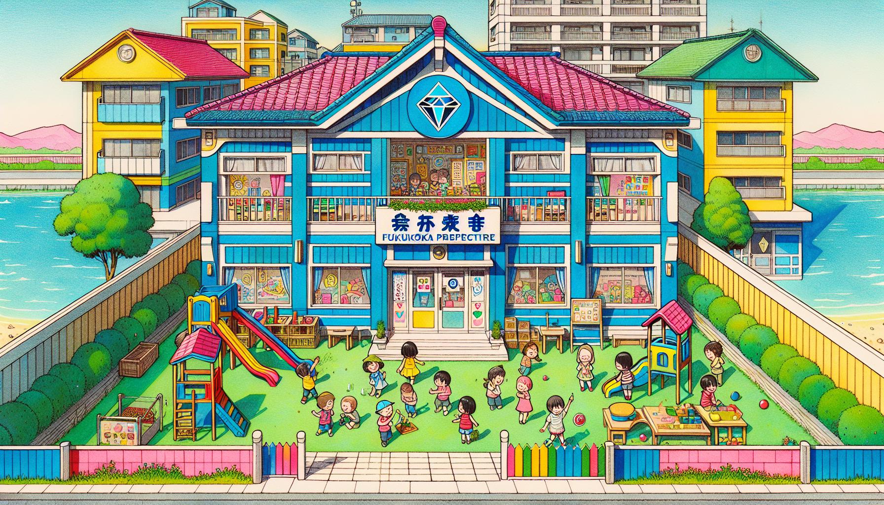 園の外観